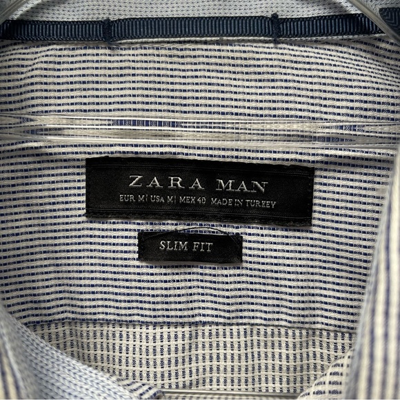 Zara Man Slim Fit Button Up - Picture 3 of 10